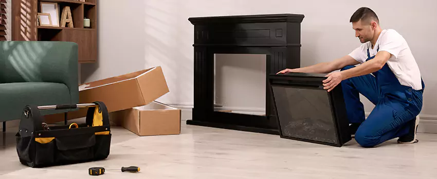 Old Rusted Metal Fireplace Repair And Replacement in Dumas, TX