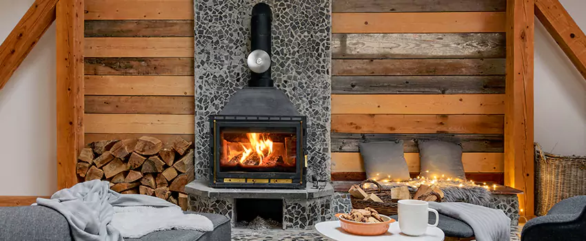 Thelin Hearth Products Direct Vent Gas Stove Fireplace Inspection in Dumas, Texas